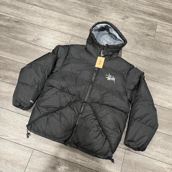 Stussy Men's Black Jacket - Picture 2 of 7